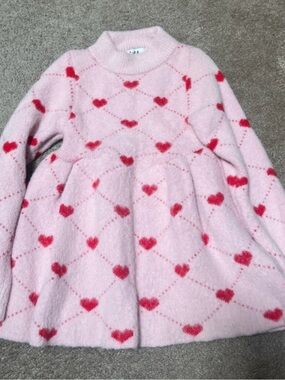 Lola + The Boys Sweetheart Sweater Dress